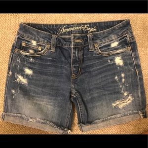 American Eagle jean shorts
